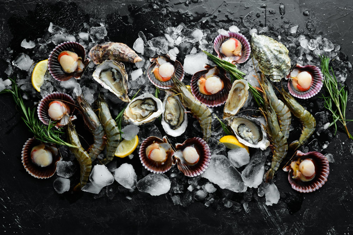 seafood-oysters-scallops-shrimp-top-view-black-background-free-copy-space (1)