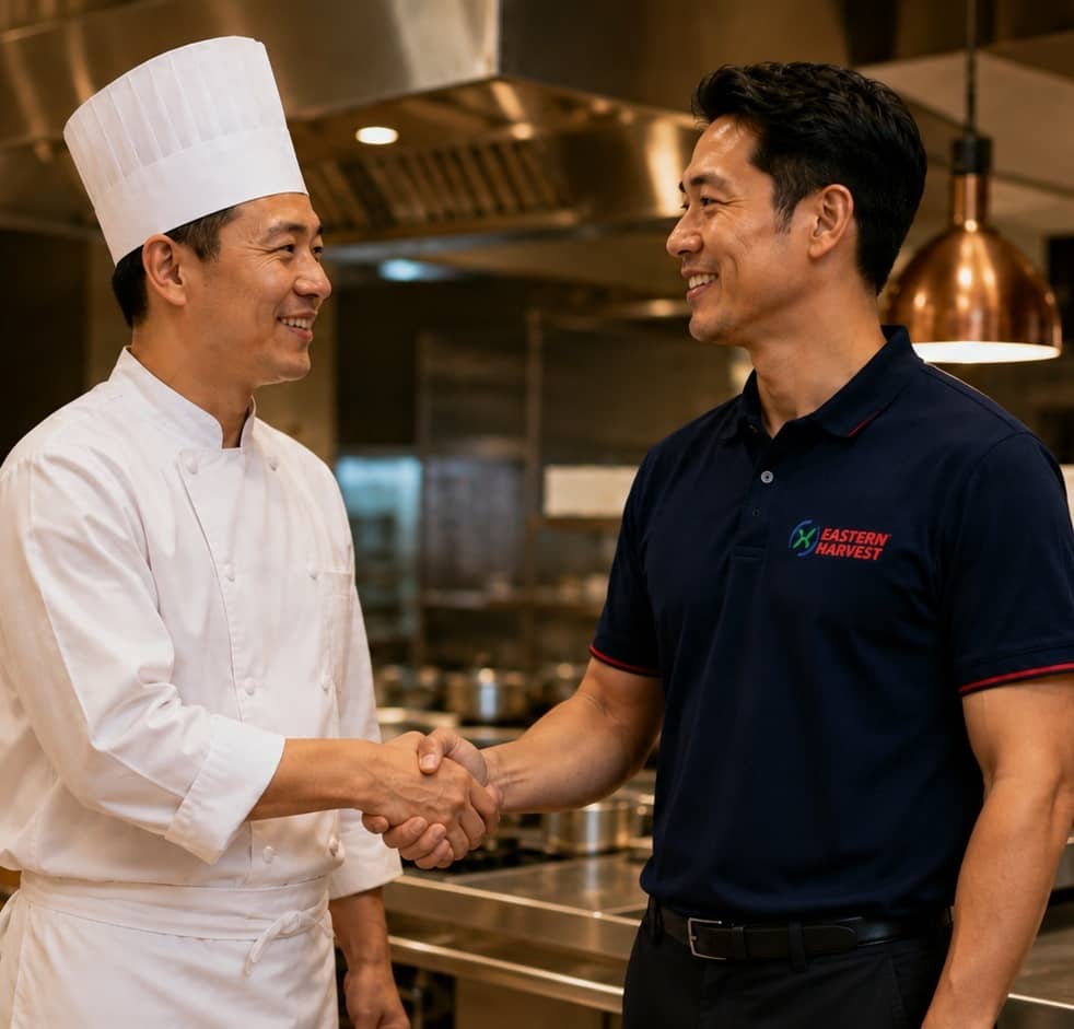 Meat and Seafood Supplier wholesale in Singapore Chef eastern harvest Uniform